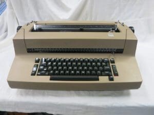 IBM Selectric II Typewriters from 1973 to 1983