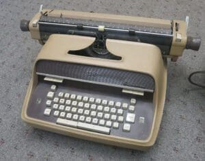 IBM Model C Typewriter from 1959 to 1967