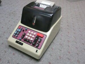 Olivetti Adding Machine from 1956 - 1971