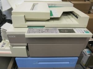 Xerox Copier from 1988 to 1995; 1980s copiers, 1990s copiers