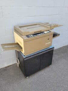 Sharp SF 8260 Copier from 1986 to 1989