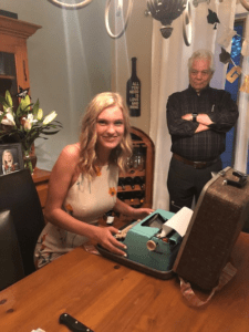 Blonde Woman Smiling